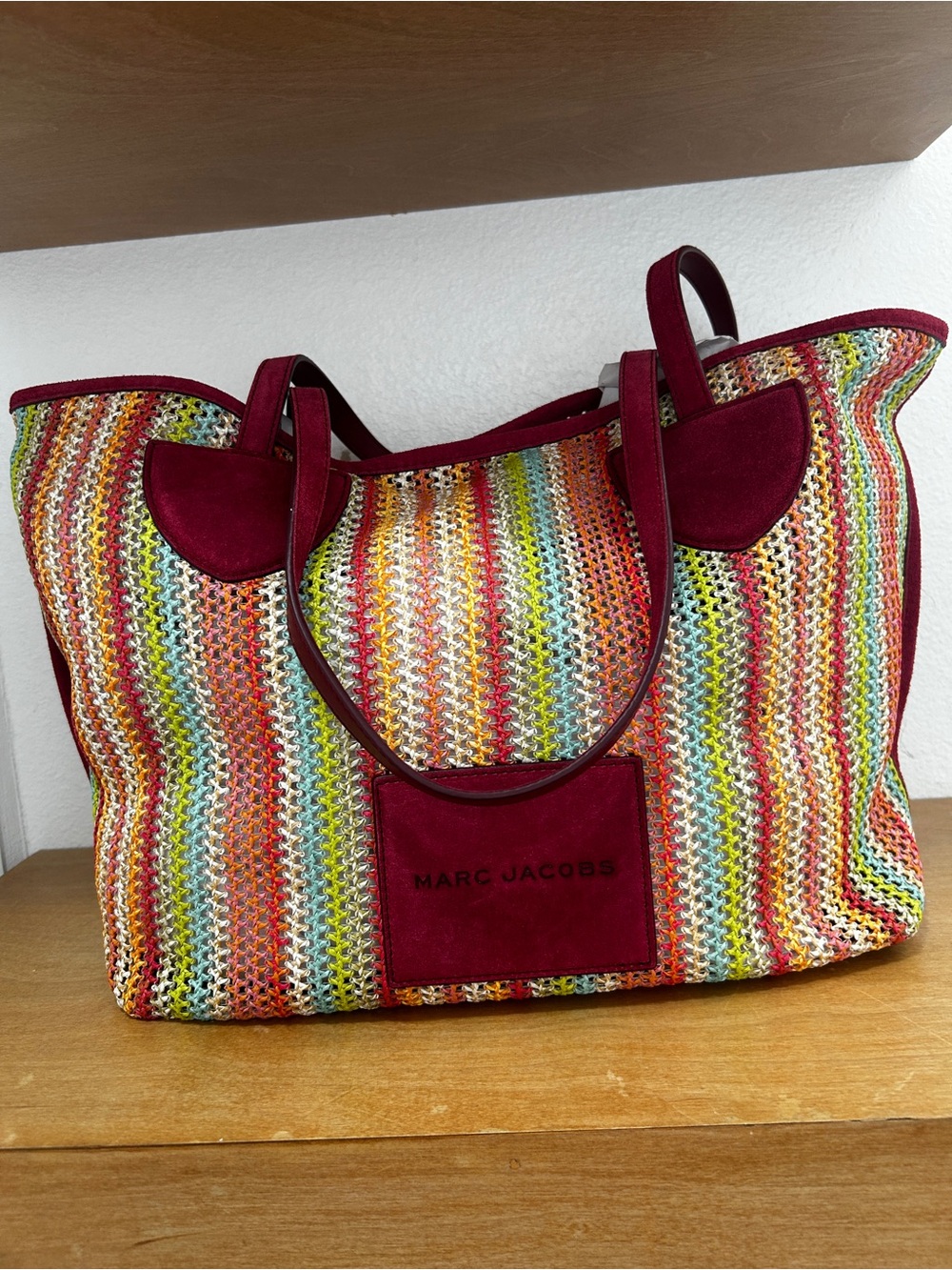Marc Jacobs Raffia Tote Bag